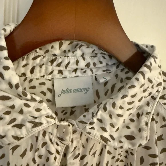 Julia Amory Husband Shirt Small S - Picture 5 of 6